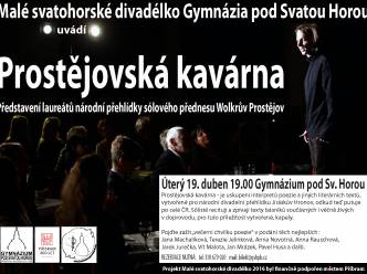 Nejlepší recitátoři z ČR navštíví svatohorské gymnázium
